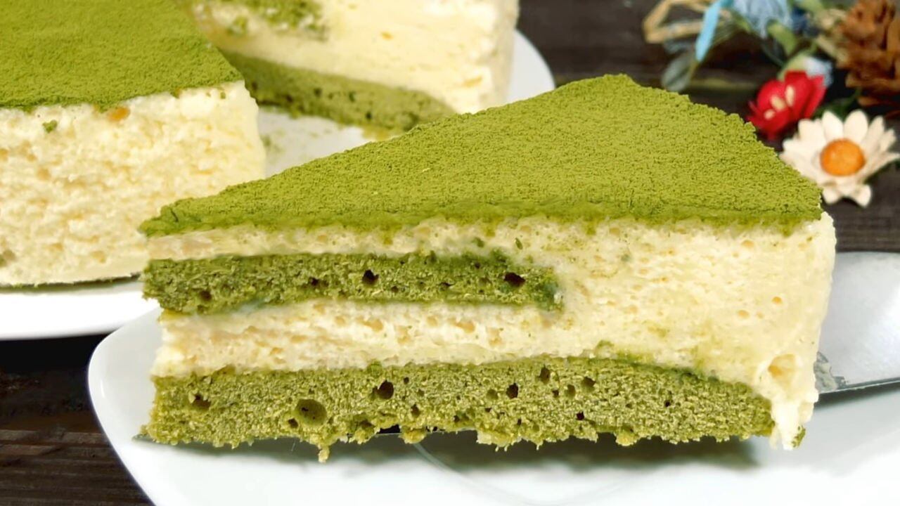 Tiramizu de te de matcha