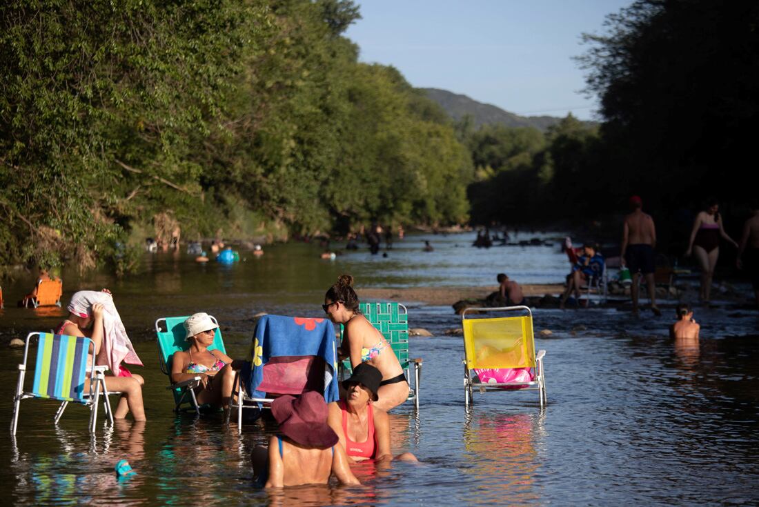 Río Santa Rosa, otro curso de agua ideal para disfrutar en familia.