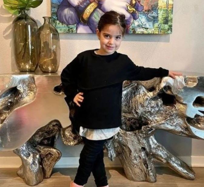 Así está hoy Hannah, la hija de Andrea Estévez