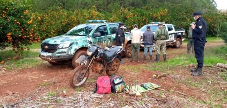 Detienen a presuntos cazadores furtivos en Salto Encantado.