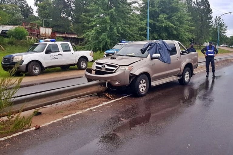 El hombre se habría descompensado al volante