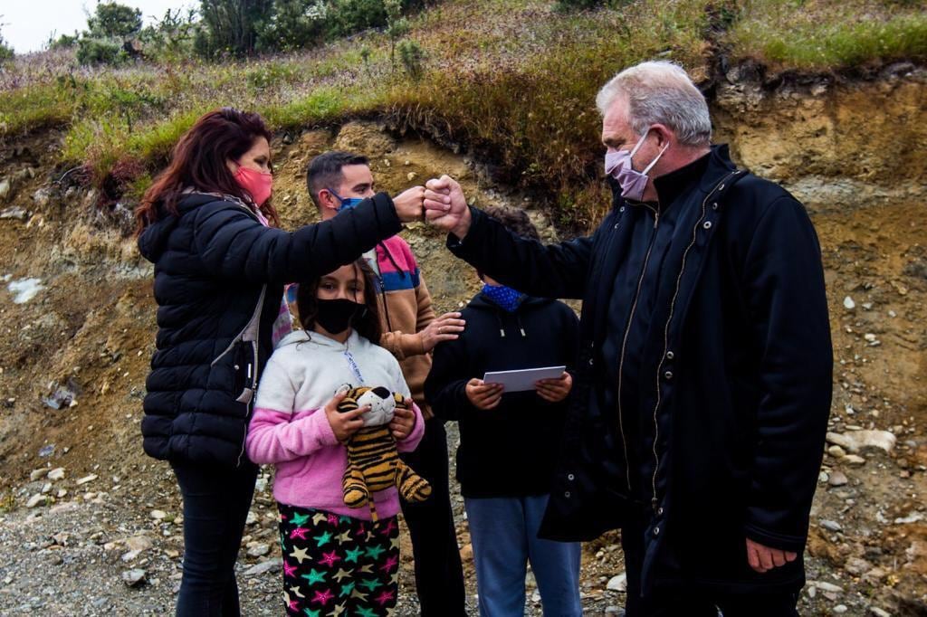 La Municipalidad de Ushuaia entregó 20 lotes en la urbanización General San Martín.