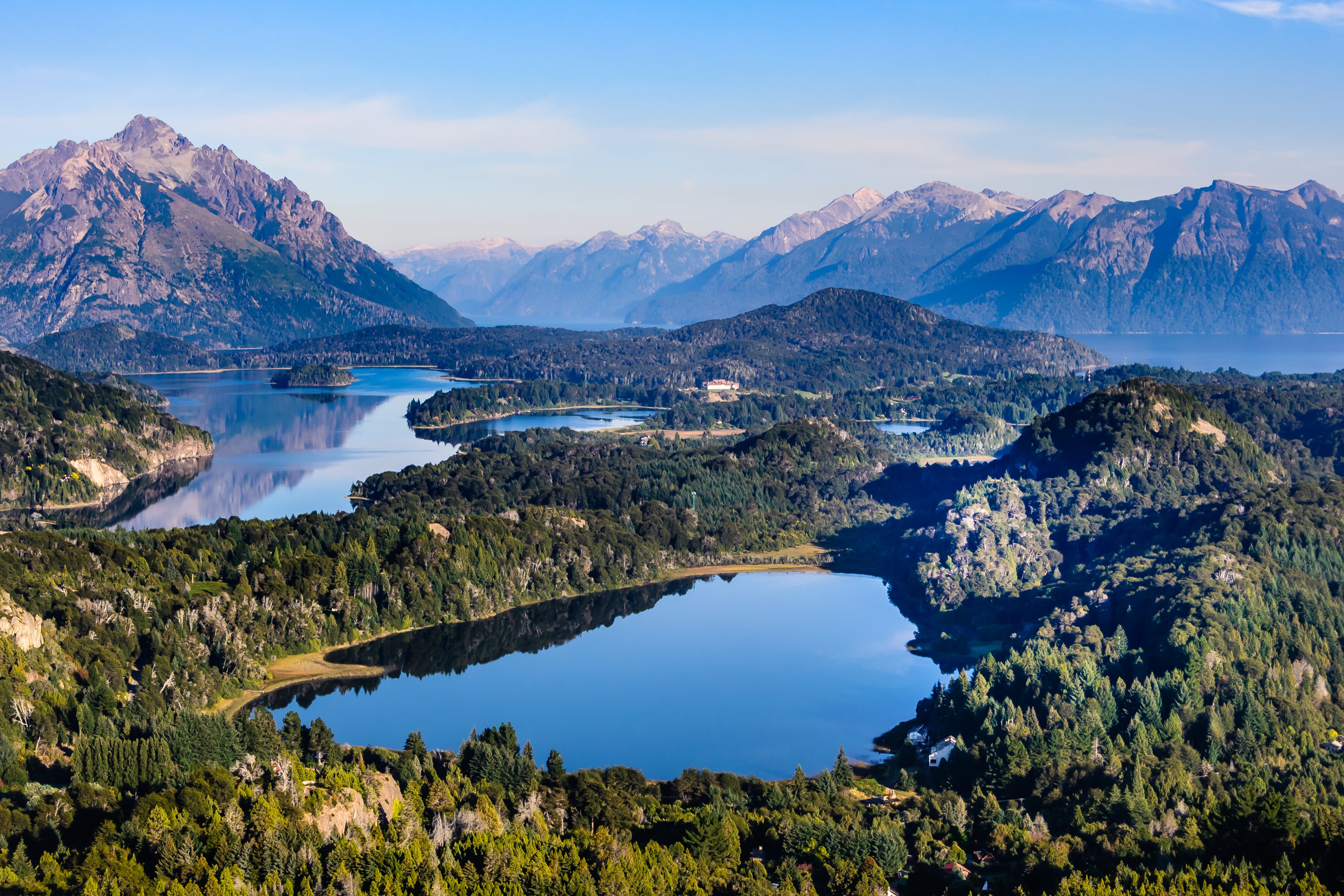 Nahuel Huapi, en la Patagonia Argentina.