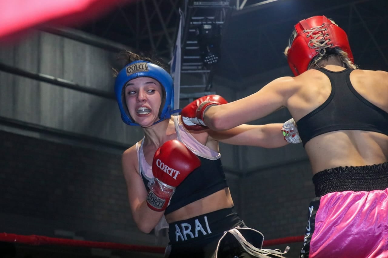 Boxeo en el Polideportivo Municipal de Tres Arroyos