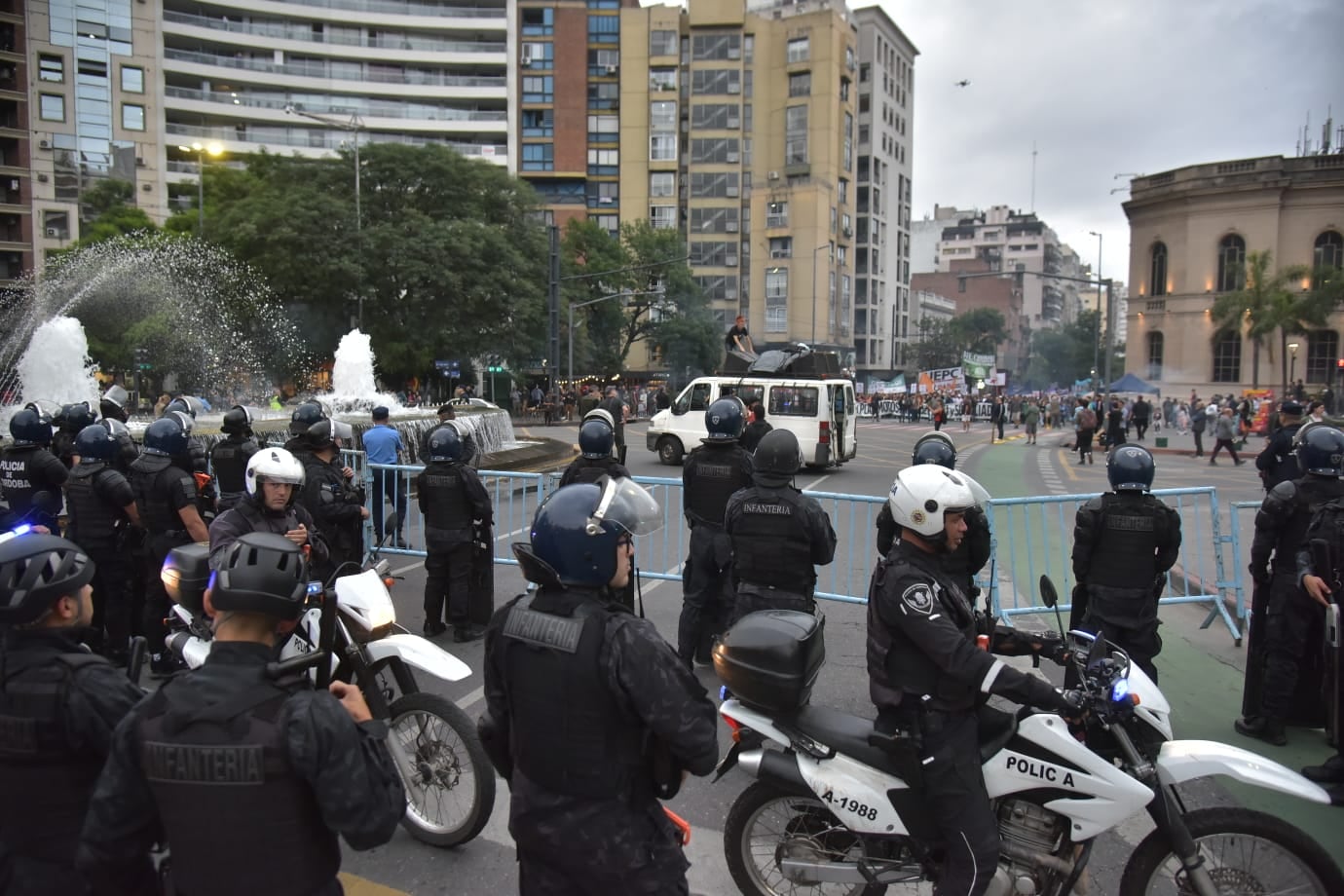 Sin incidentes en la capital.