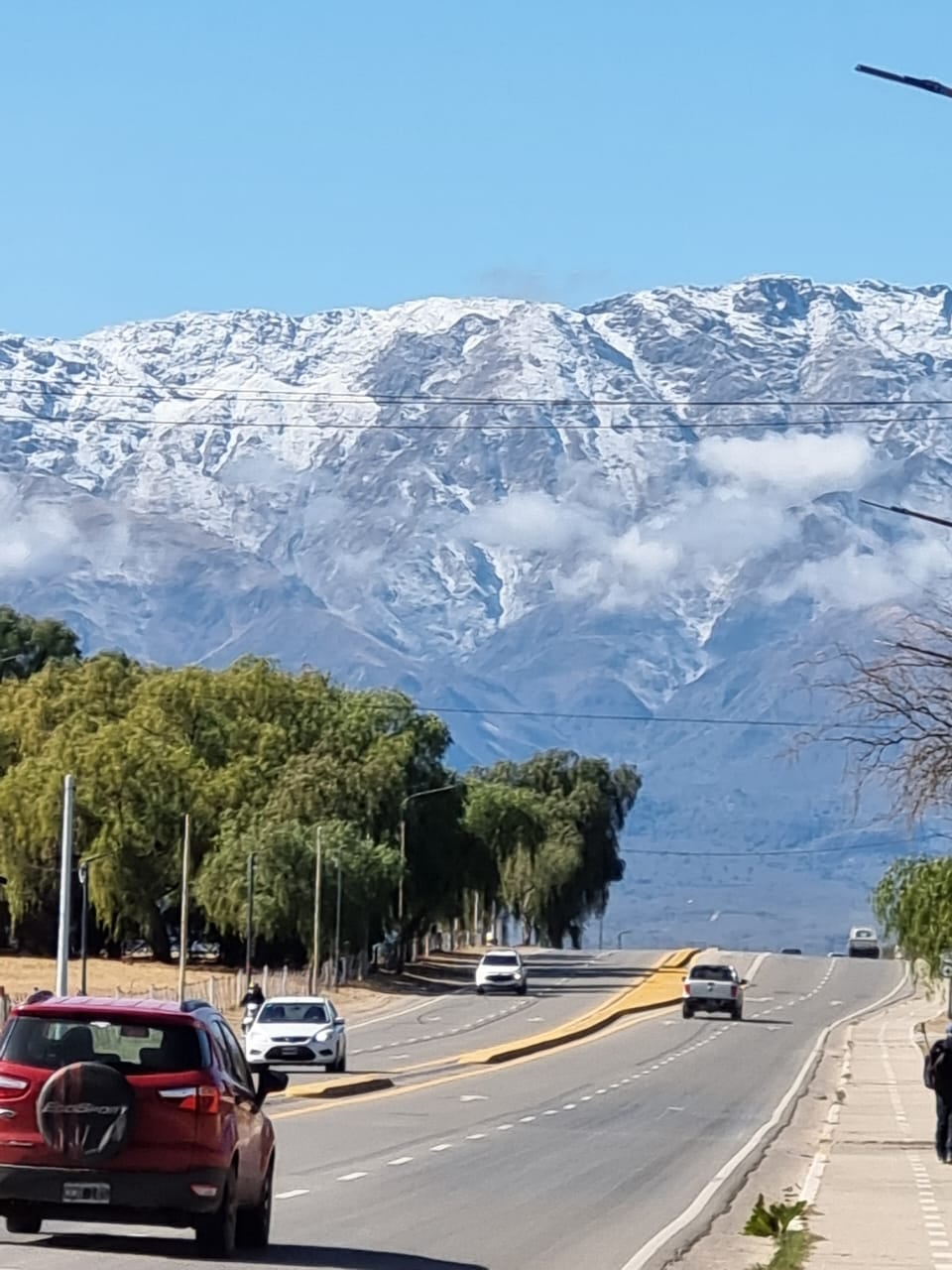 Los vecinos y turistas de las zonas serranas se llevaron una grata sorpresa.