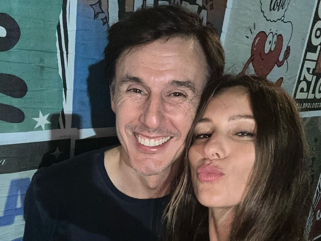 Pampita y Roberto García Moritán.