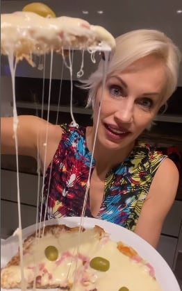 Ingrid Grude compartió su receta de pizza sin harina ni horno