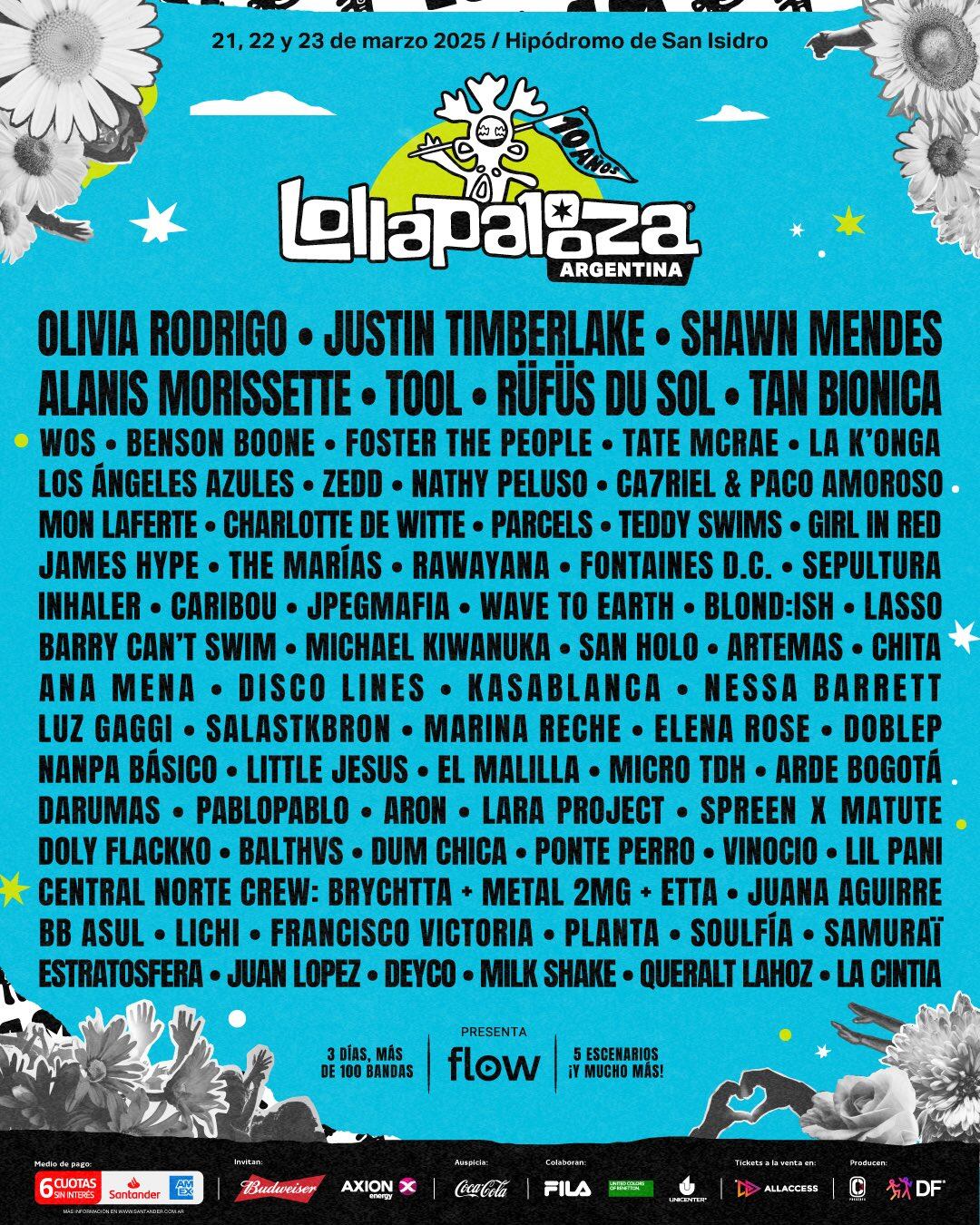 Lollapalooza Argentina 2025