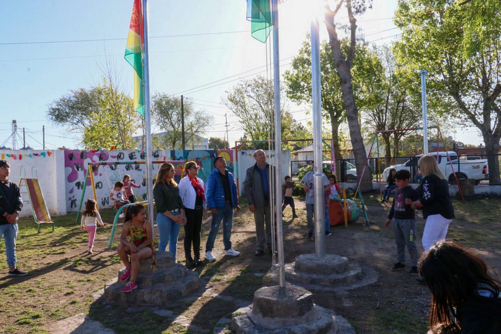 arlos Sánchez y Claudia Cittadino presentes en el aniversario de El Parquecito