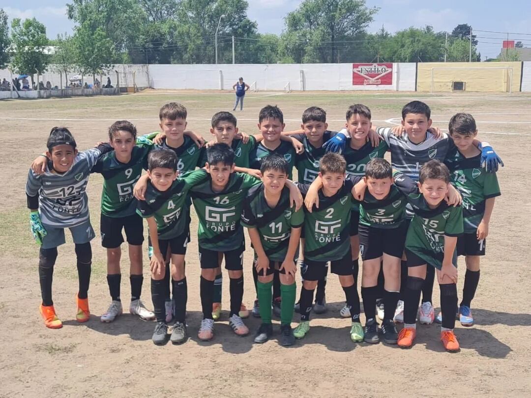 Fútbol Infantil Deportivo y Cultural Arroyito campeones 2023