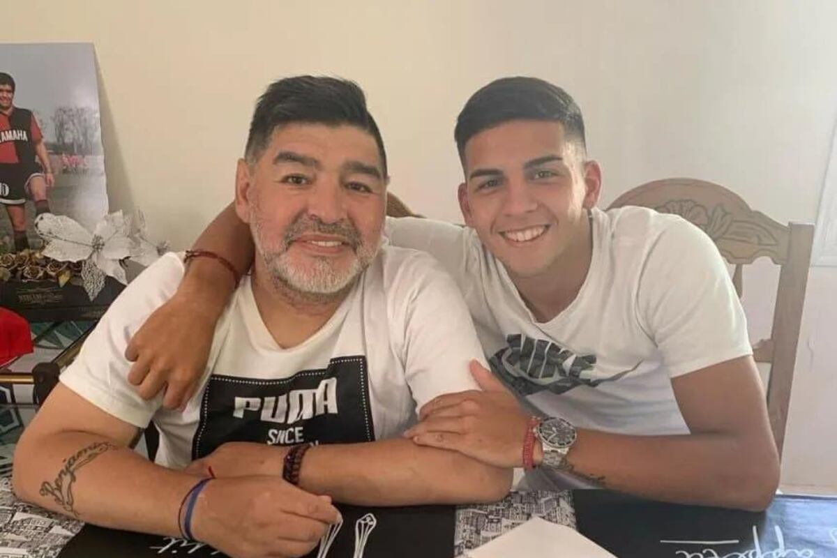 Quién es Hernán López Muñoz, el sobrino de Diego Maradona que debe volver a River en diciembre