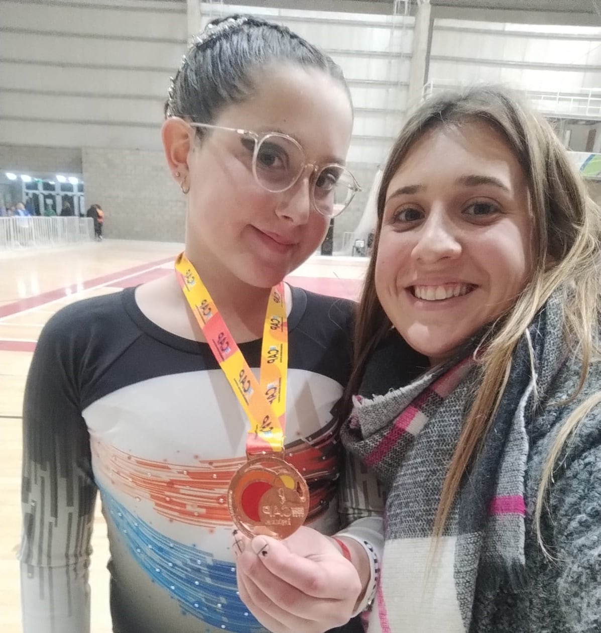 patinadoras del Club Colegiales en el Torneo Regional de Copas de Patín Artístico