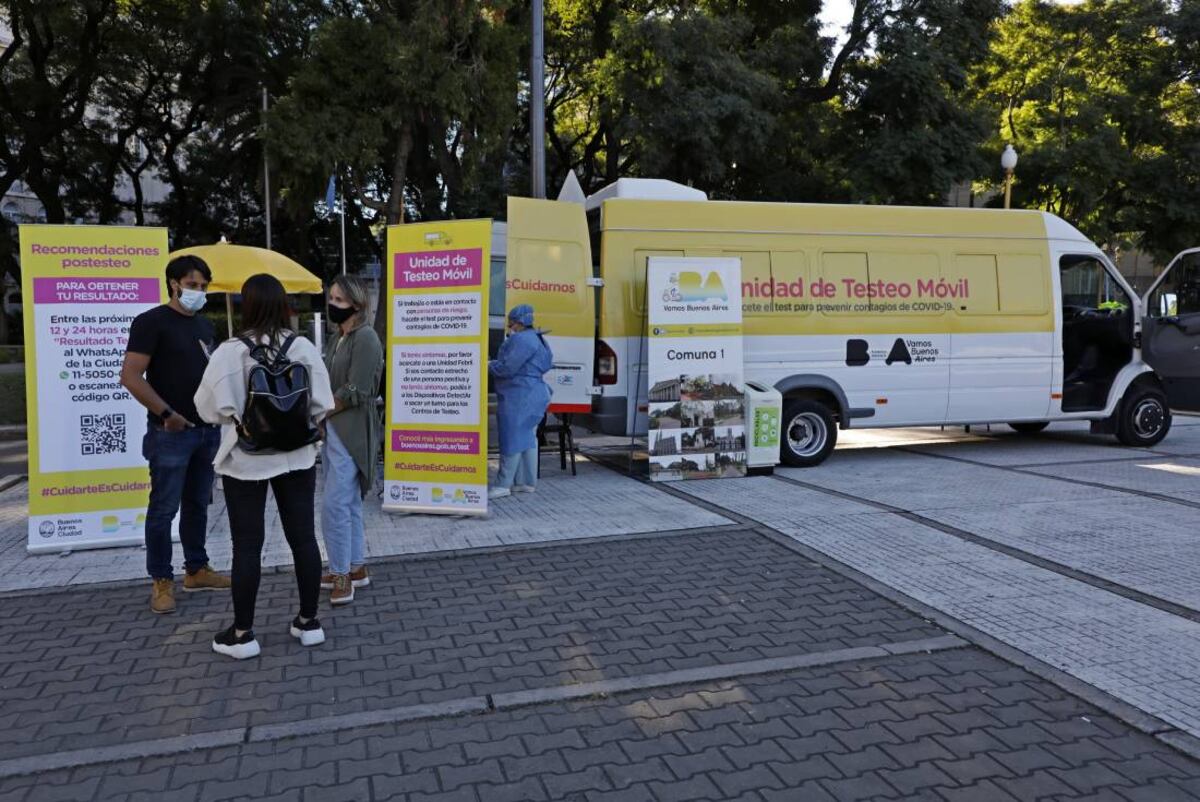 Primavera en pandemia: operativo de seguridad, limpieza, testeos y concientizadores en la Ciudad