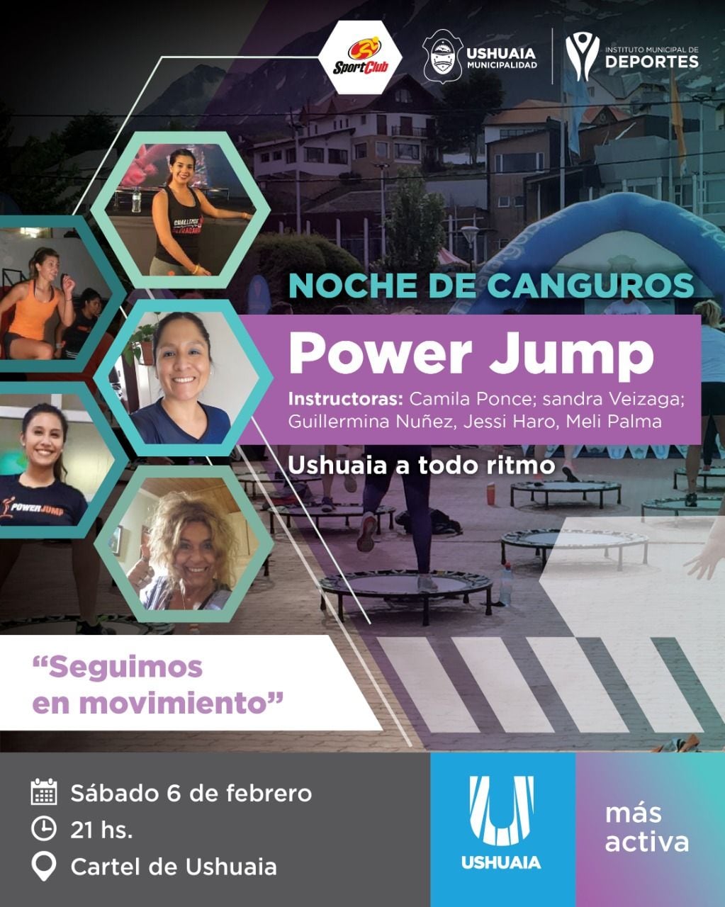 Este fin de semana vuelve  “Ushuaia a Todo Ritmo”, una propuesta del Instituto Municipal de Deporte.