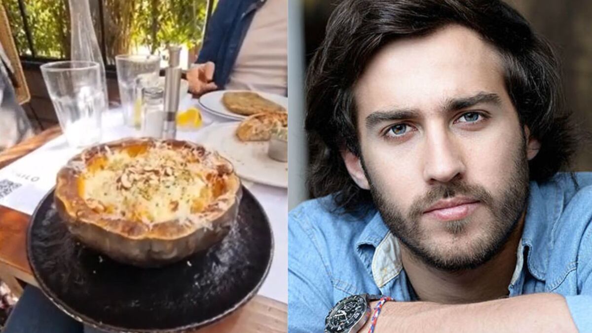 Fue a comer al restaurante de Nico Francella, pidió dos platos y postre y el precio le sorprendió