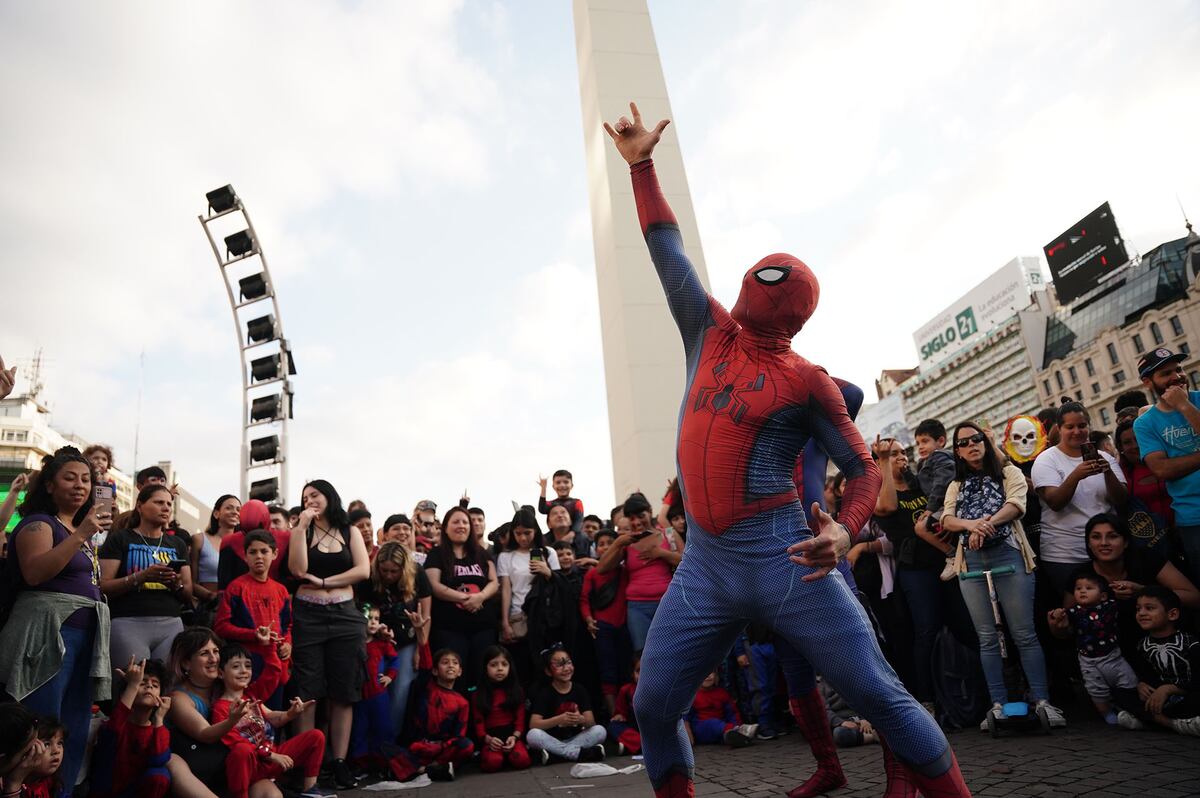 Argentina volvió a ser campeón mundial: batió el récord de la mayor cantidad de personas disfrazadas de Spider-Man