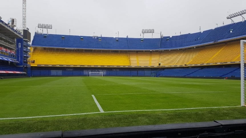 Sobre La Bombonera, Sebastián opinó: "Se nota mucha intensidad durante todo el partido".