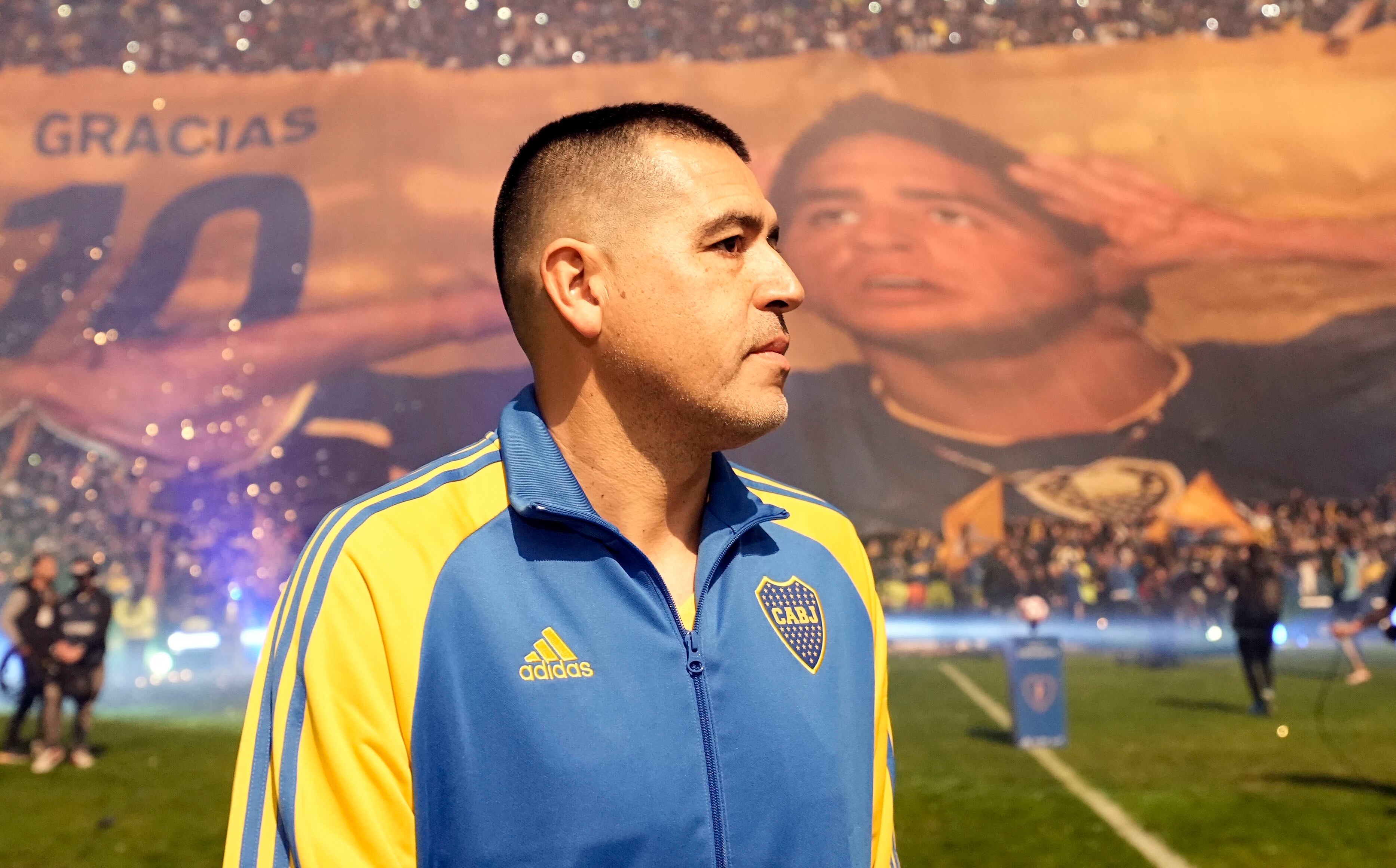 Juan Román Riquelme y las grandes ventas de los juuveniles. (Fotobaires)