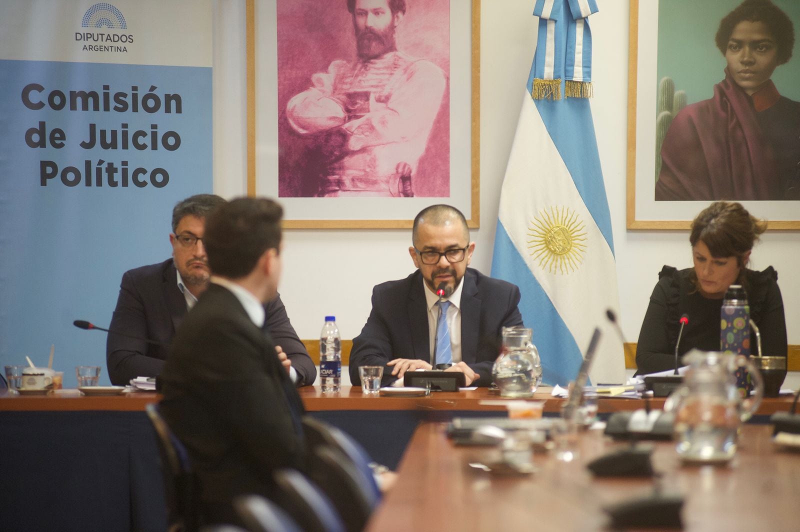 Robles se amparó en la Constitución Nacional y en el reglamento de la Justicia Nacional para no responder las principales preguntas (Foto: Federico López Claro)