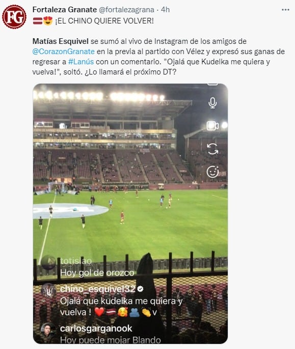 El comentario del Chino Esquivel que causó enojo entre los hinchas de Talleres.