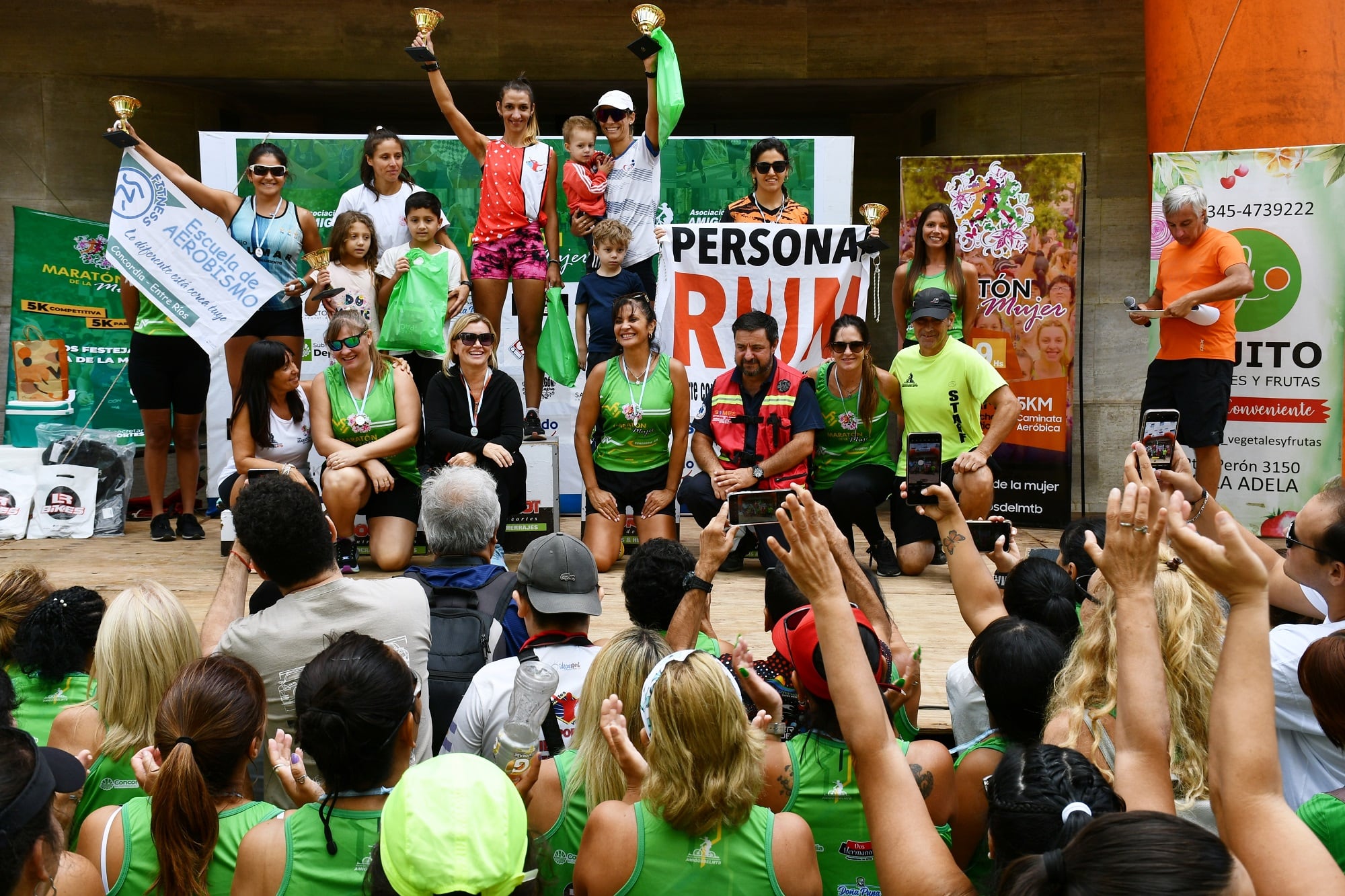 Concordia vivió una multitudinaria edición de la Maratón de la Mujer