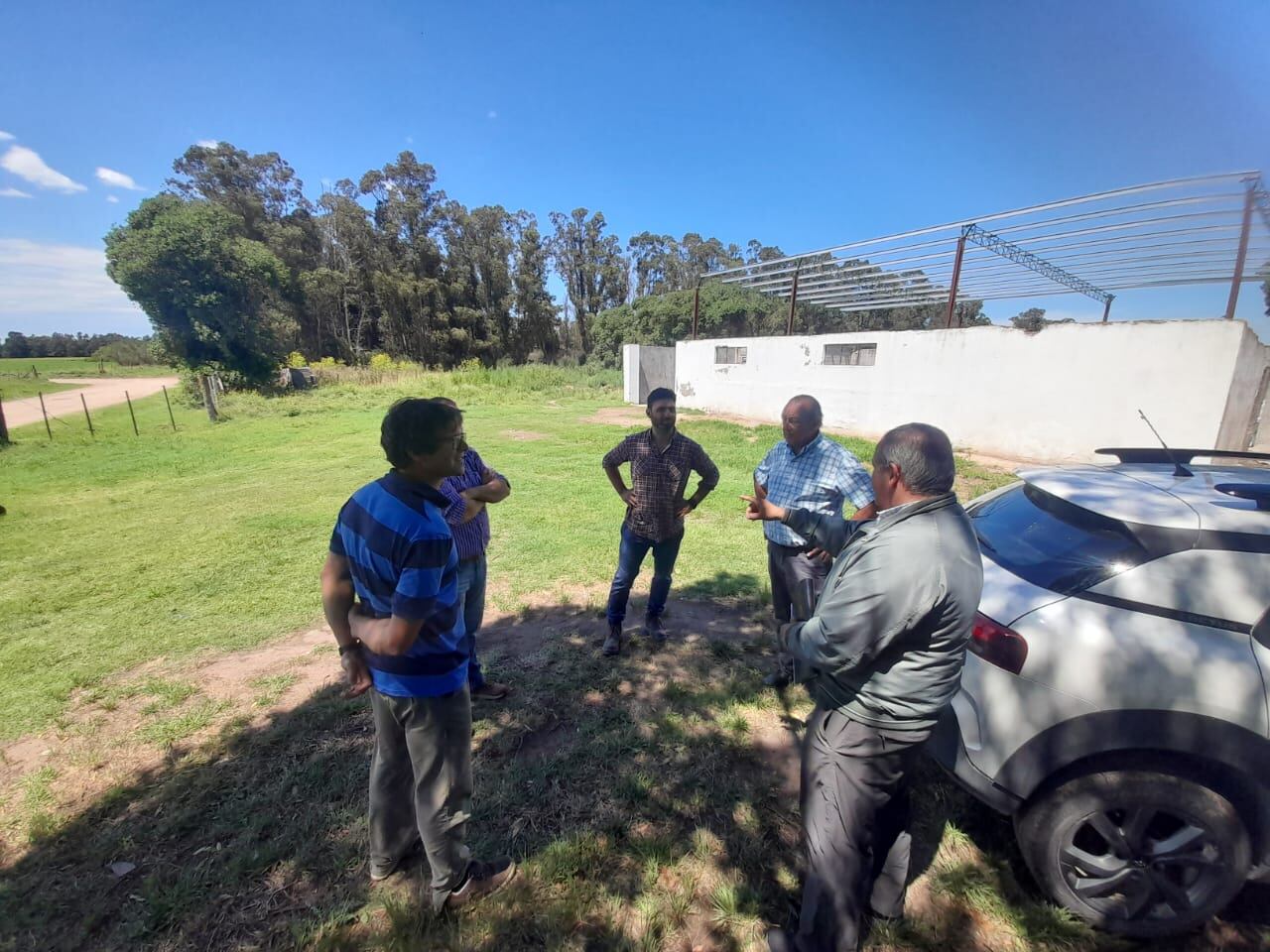 El intendente de Tres Arroyos visitó la Planta de Residuos de Bellocq y el predio de futuro Parque Industrial de Orense