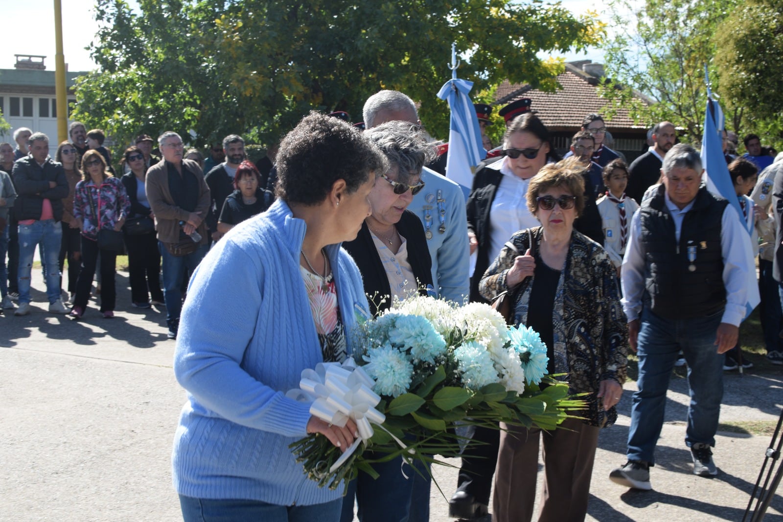 Acto por Malvinas Tres Arroyos