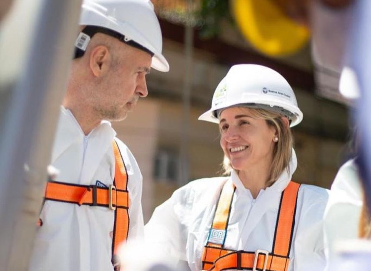 Horacio Rodríguez Larreta junto a Clara Muzzio