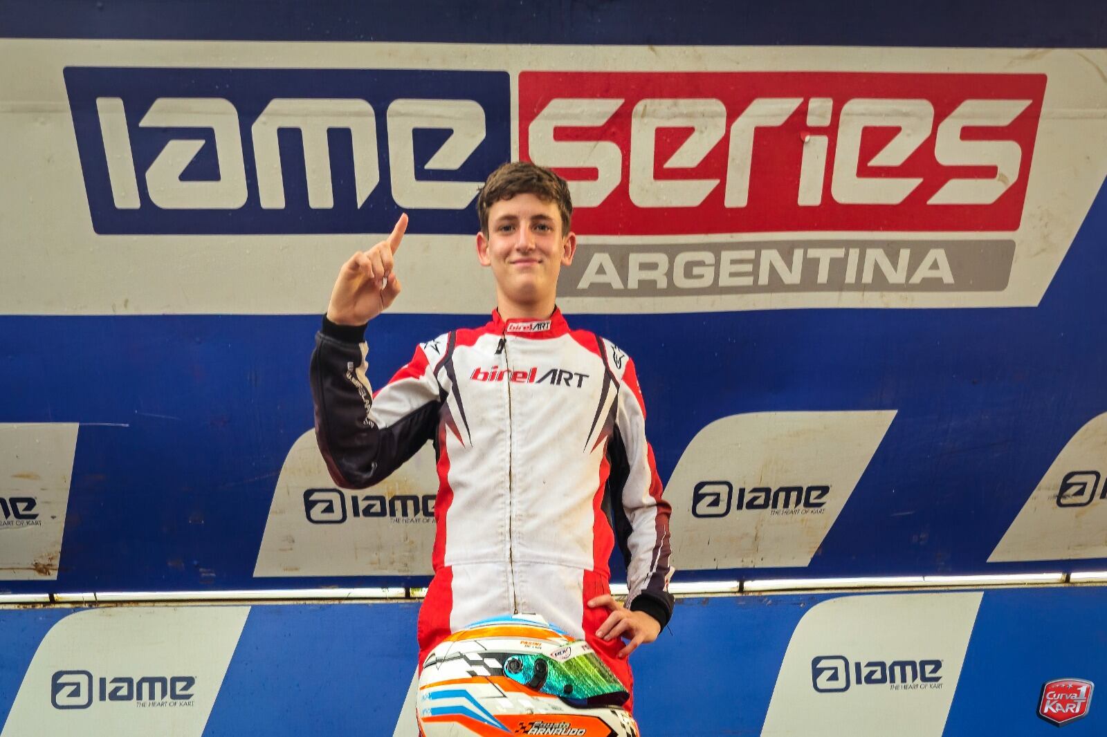 Fausto Arnaudo Arroyito piloto Birel ART representa a Argentina en Europa