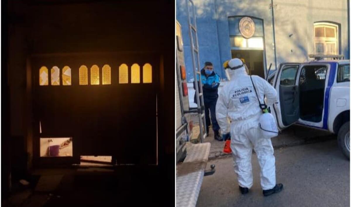 Punta Alta: fue detenido por destrozar el portón de su pareja y tenía COVID