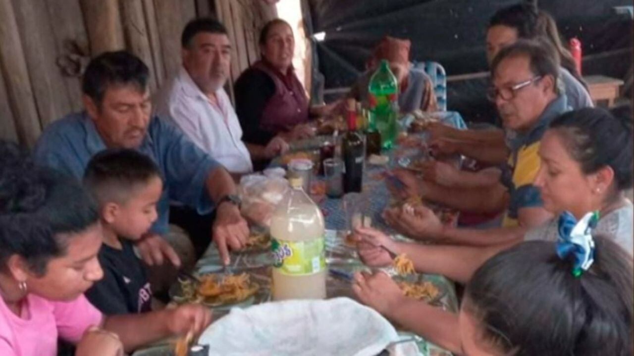 La última foto de Loan en la casa de su abuela.