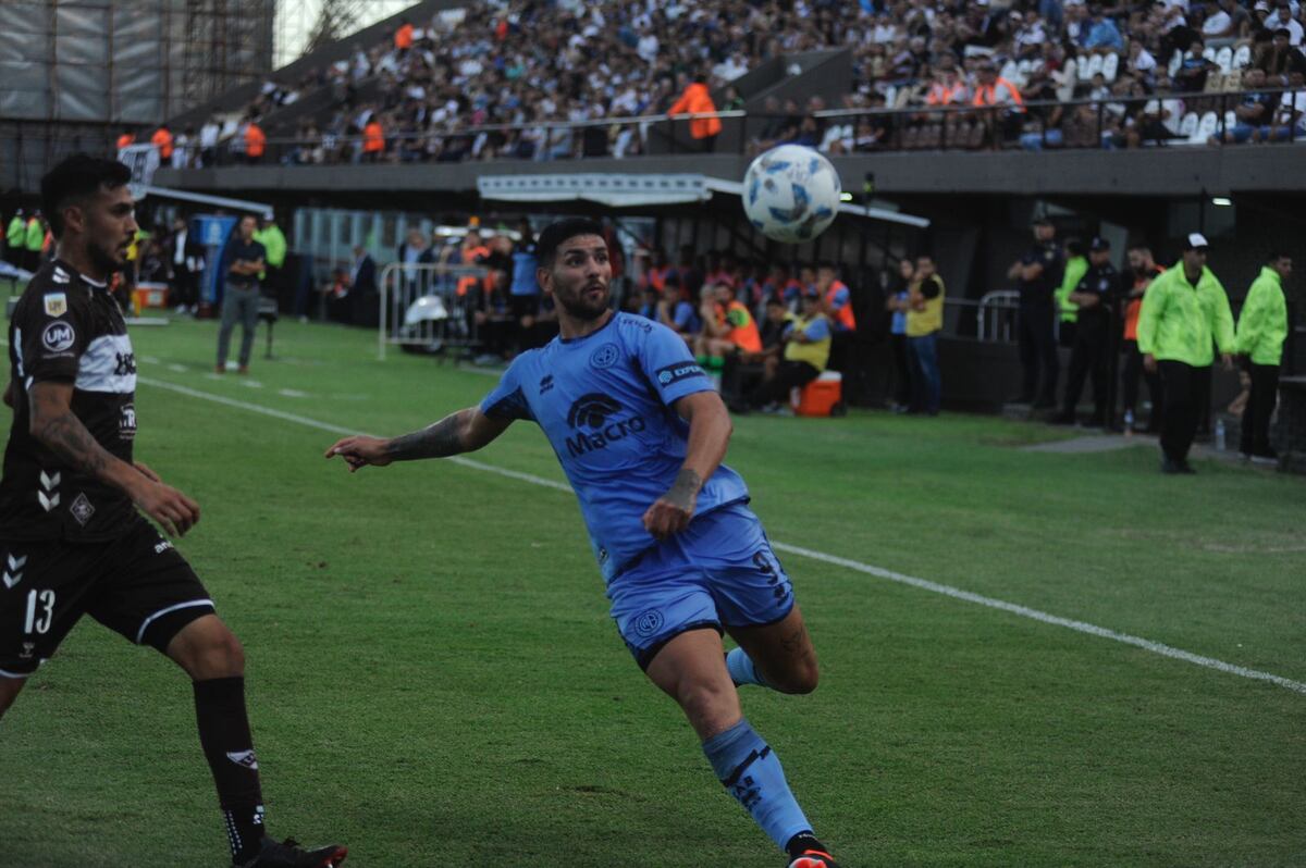 Belgrano: la difícil tarea de reemplazar al goleador Lucas Passerini, suspendido