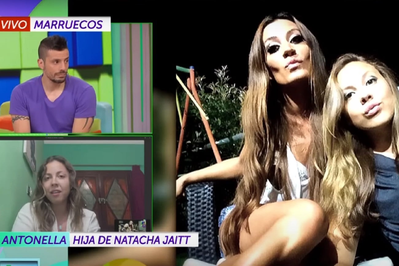 Antonella, hija de Natacha Jaitt, y Ulises Jaitt hablaron en "A la tarde" en el marco del pedido de exhumación del cuerpo de la modelo. (Captura "A la tarde")