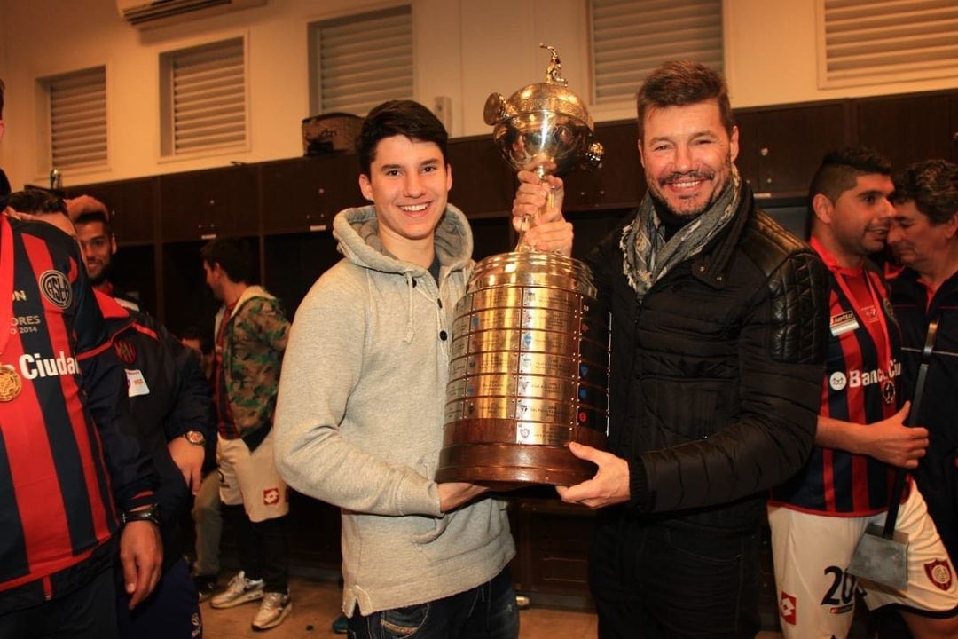 Francisco Tinelli, el hijo de Paula Robles y Marcelo Tinelli.