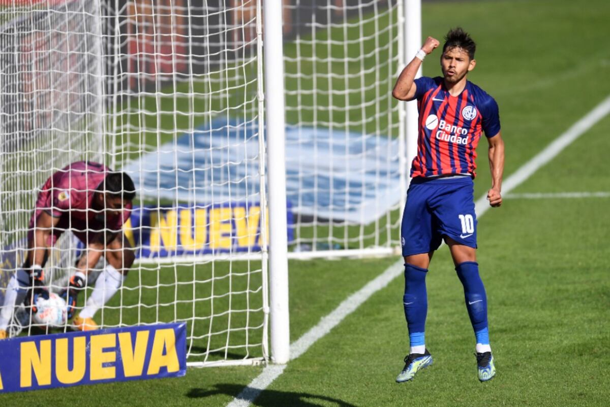 San Lorenzo le ganó a Godoy Cruz y quedó segundo en la zona A de la Copa de la Liga