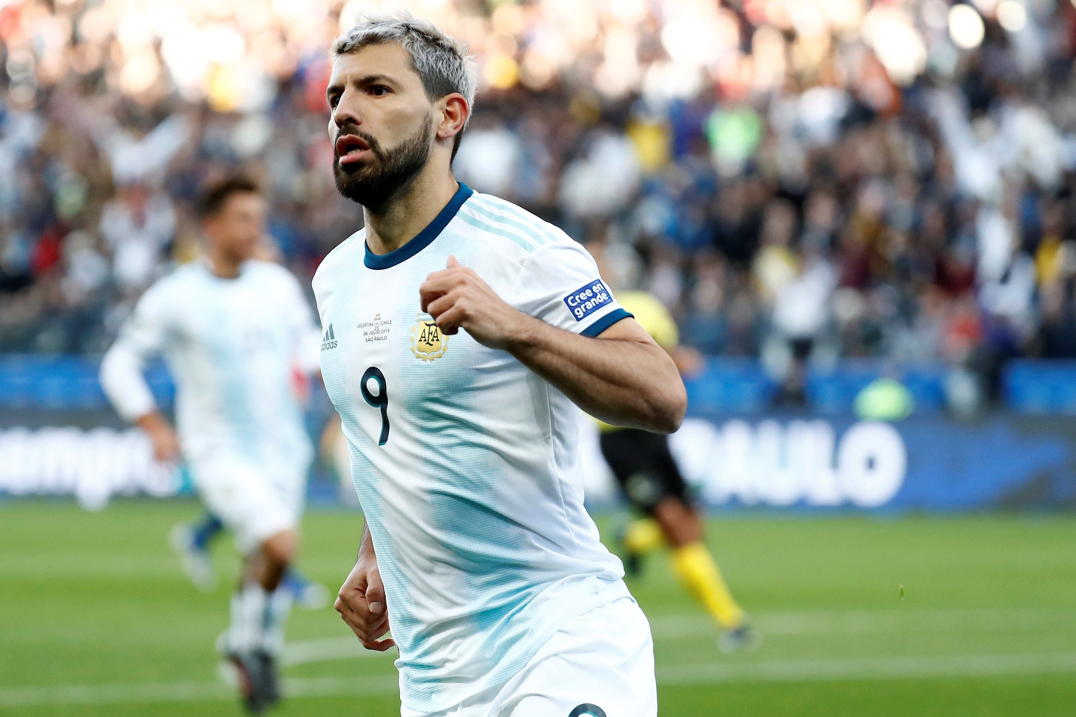 El "Kun" Agüero podría estar jugando su última Copa América.