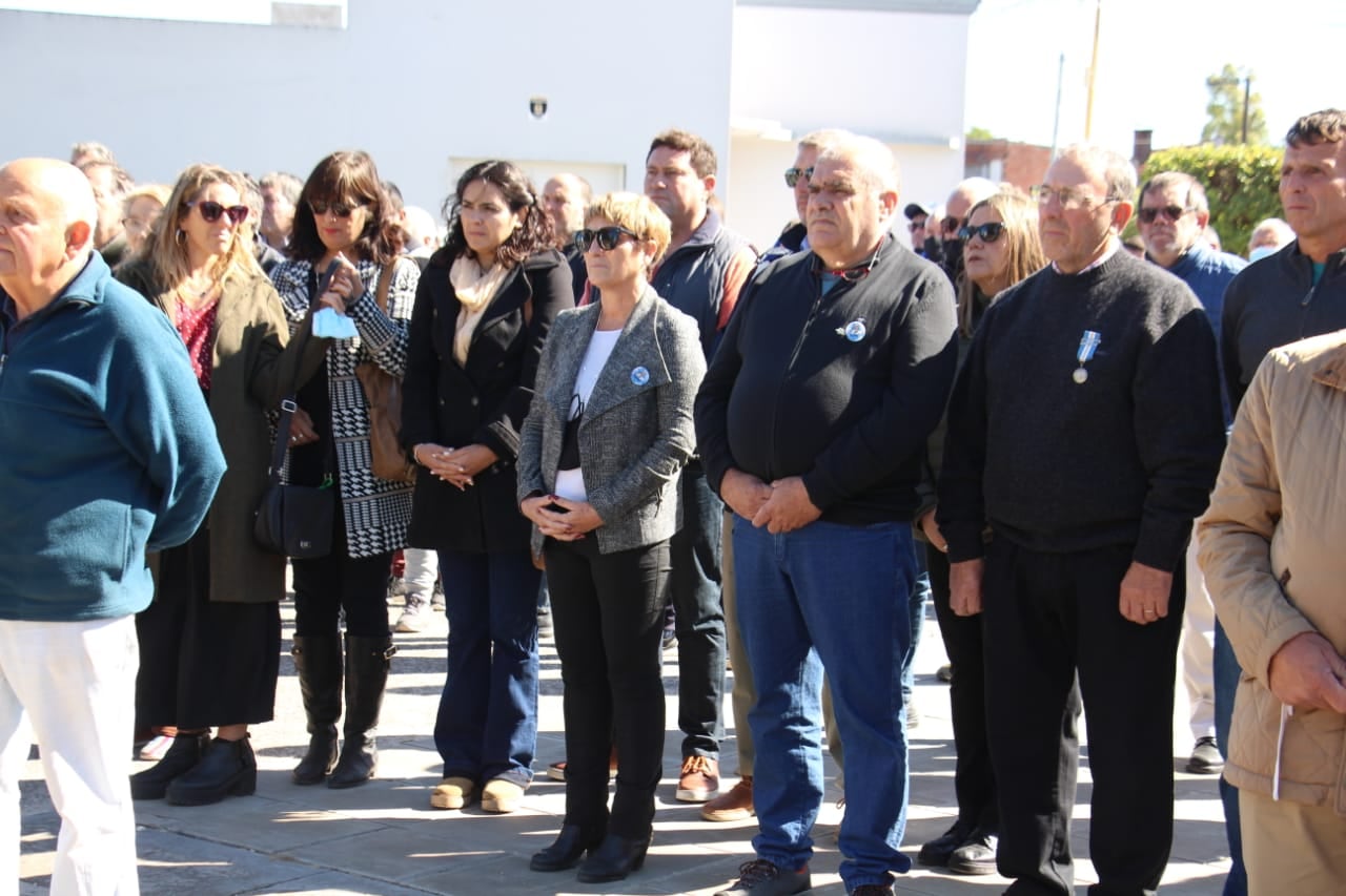 Acto Oficial por el 40º aniversario de la guerra de Malvinas, Tres Arroyos