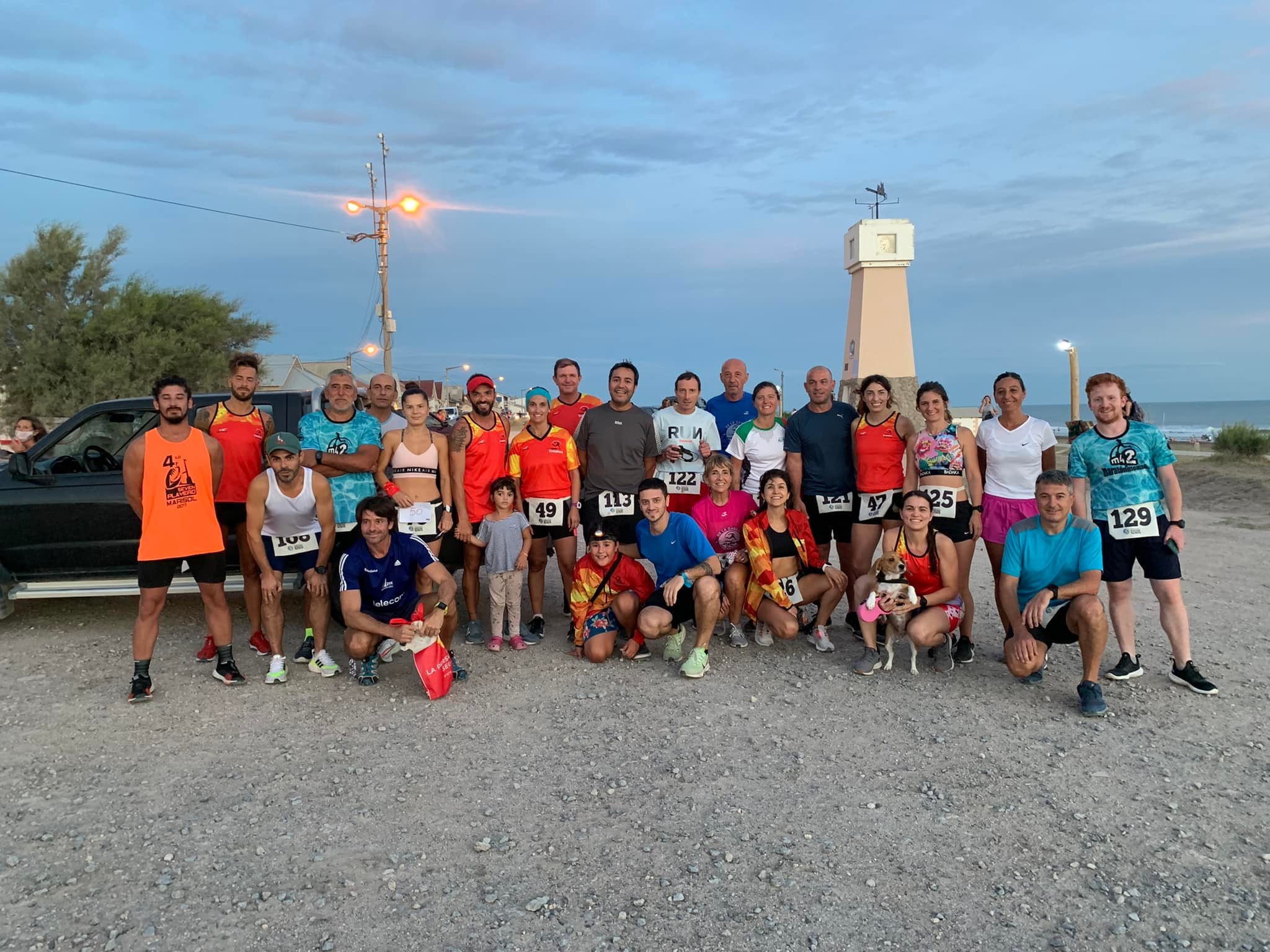 Se disputó en Claromecó la 5ta Carrera y Caminata Solidaria del Club 24 de Abril