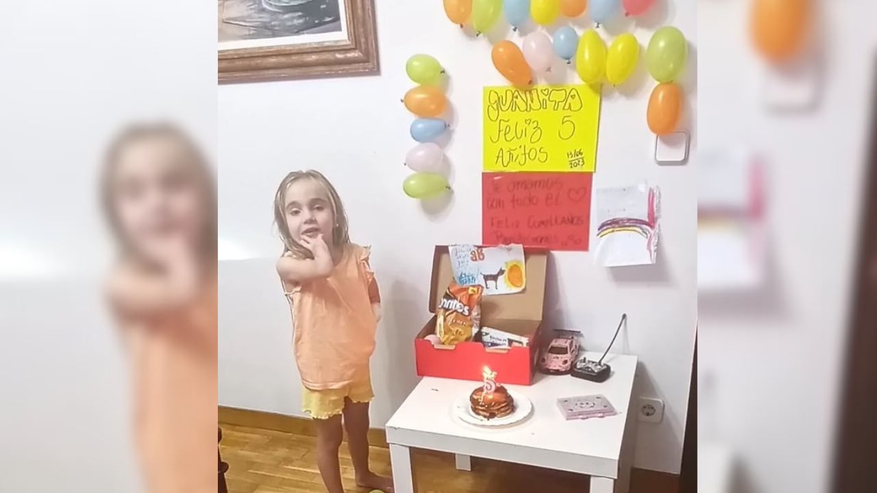 Juanita Ghiotti festeja su cumpleaños y espera a ser operada de nuevo