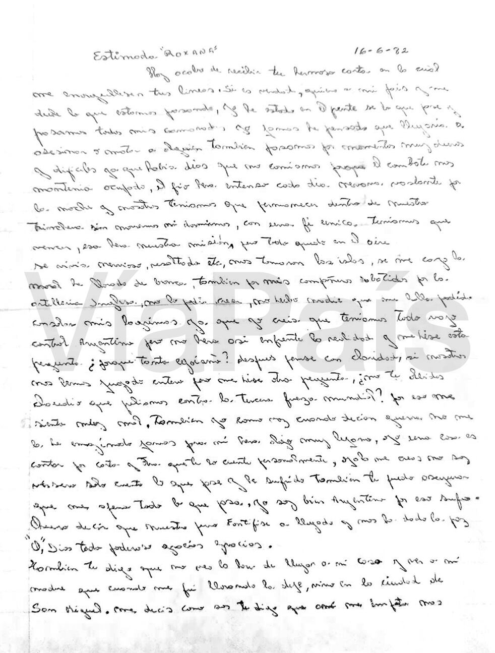 Las exigencias del combate en Malvinas: "Había días que no comíamos, porque el combate nos mantenía muy ocupados".