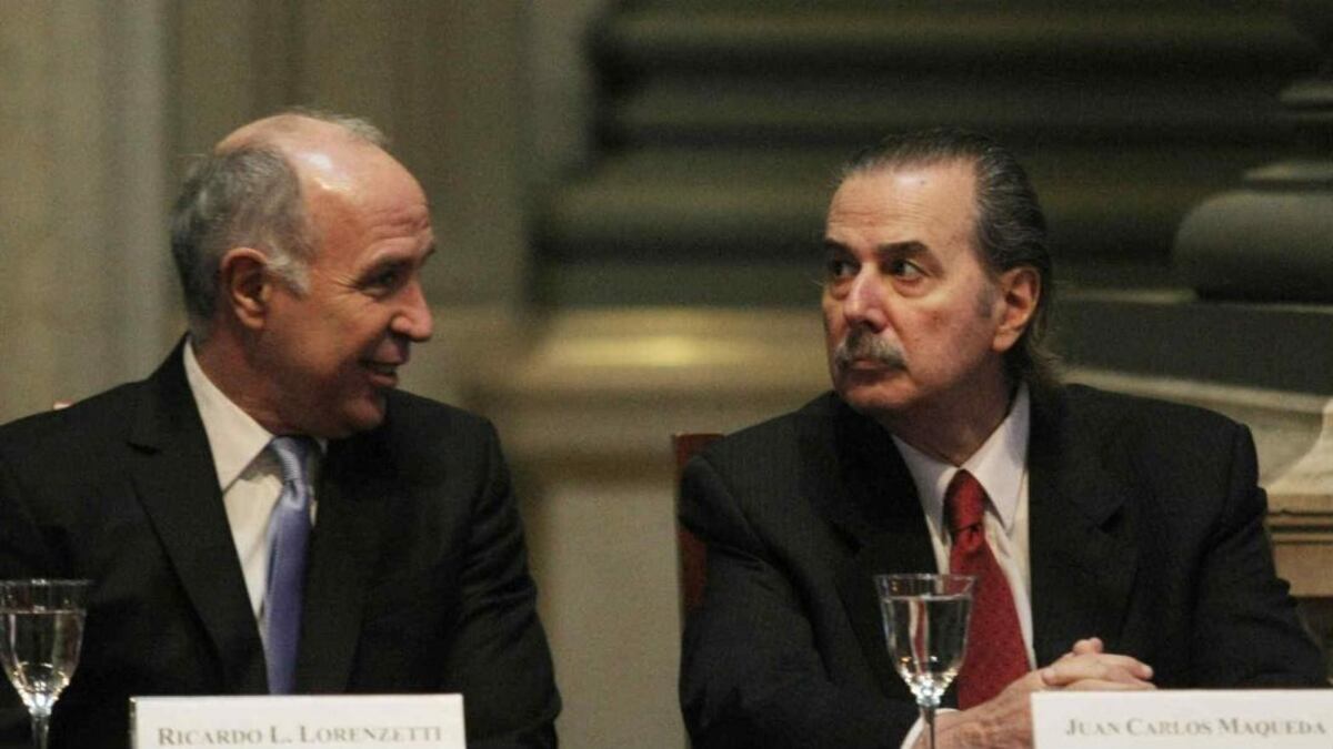 El cordobés Juan Carlos Maqueda, juez de la Corte Suprema, recibió el alta tras ser atropellado