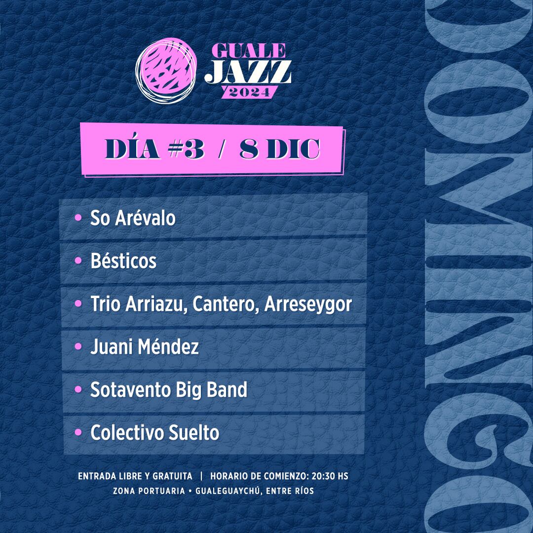 Festival de Jazz en Gualeguaychú