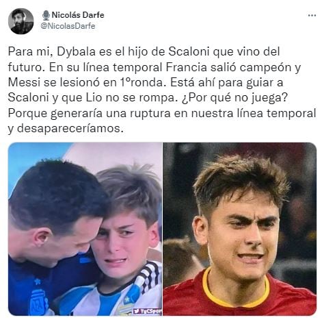 La teoría que une a Dybala y a Ian Scaloni se volvió viral en Twitter