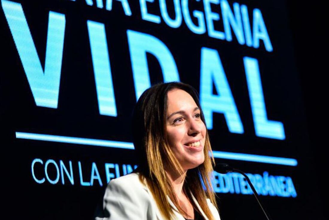 María Eugenia Vidal. Candidata a diputada nacional por la Ciudad de Buenos Aires. (La Voz / Archivo)