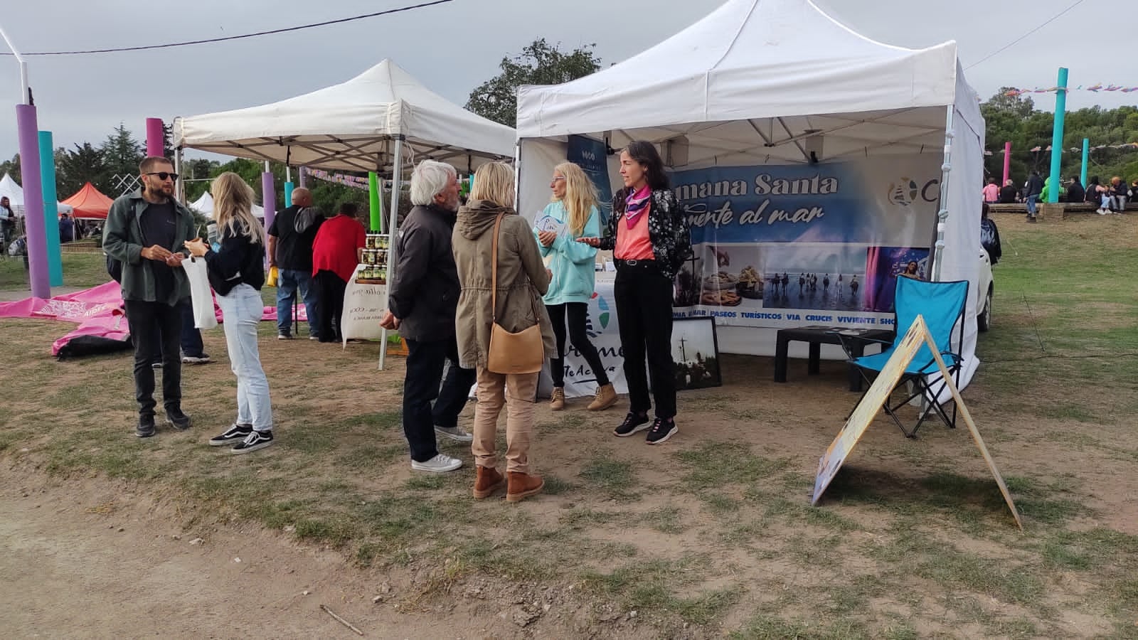 La Dirección de Turismo de Tres Arroyos estuvo presente en la Fiesta del Olivo  de Dorrego