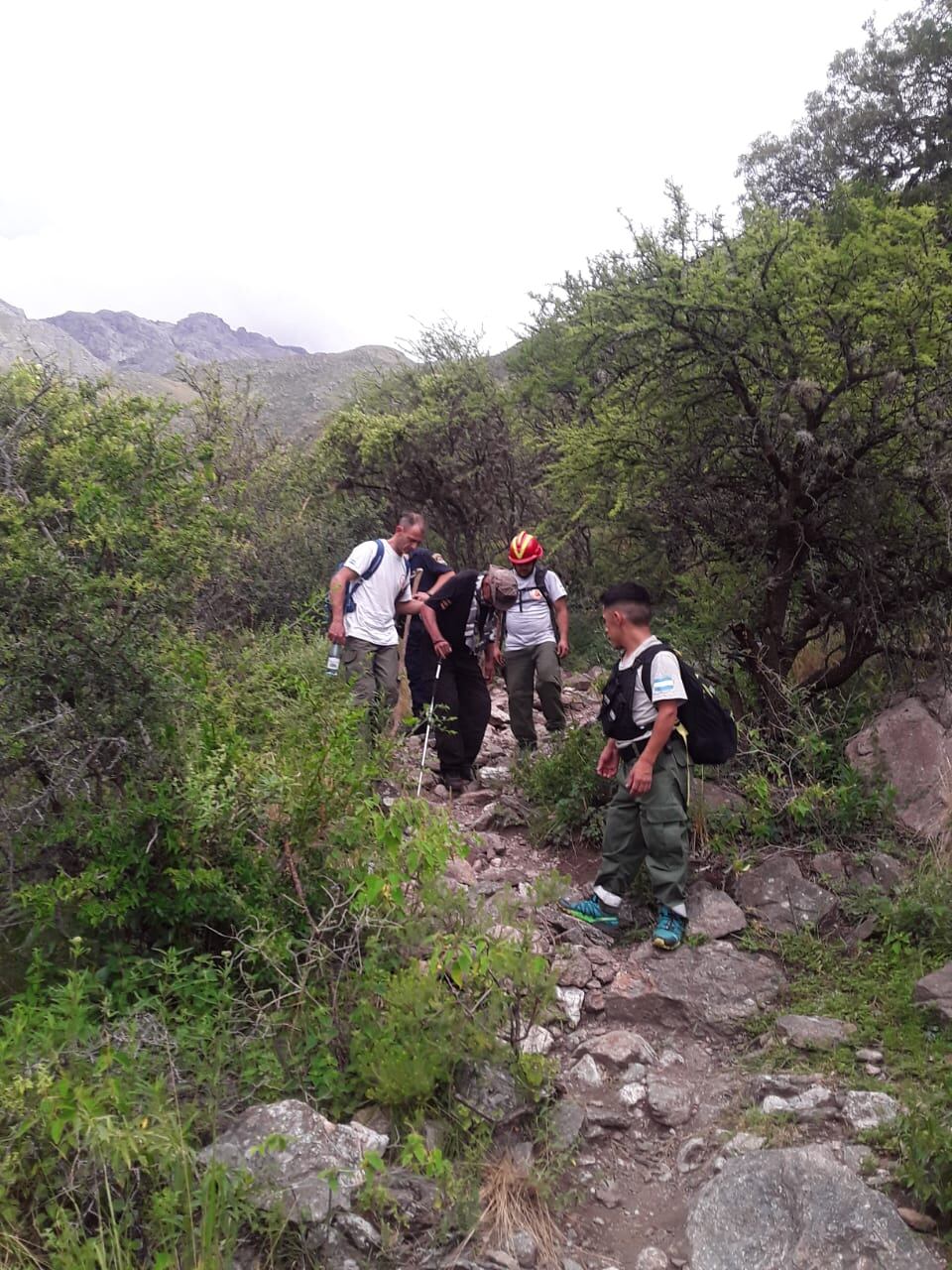 Encontraron al turista que se había perdidos en el Champaquí