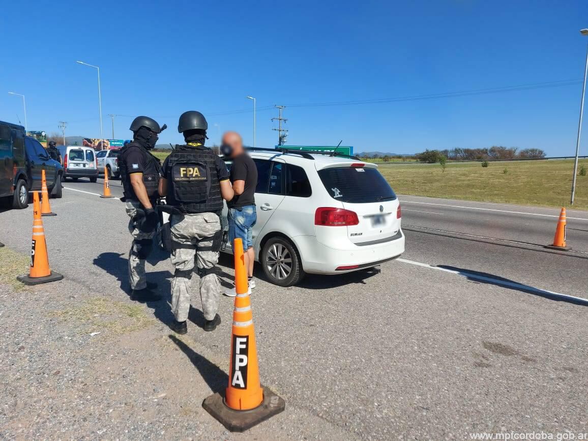 Controles "antidrogas" en Carlos Paz y el corredor Punilla.