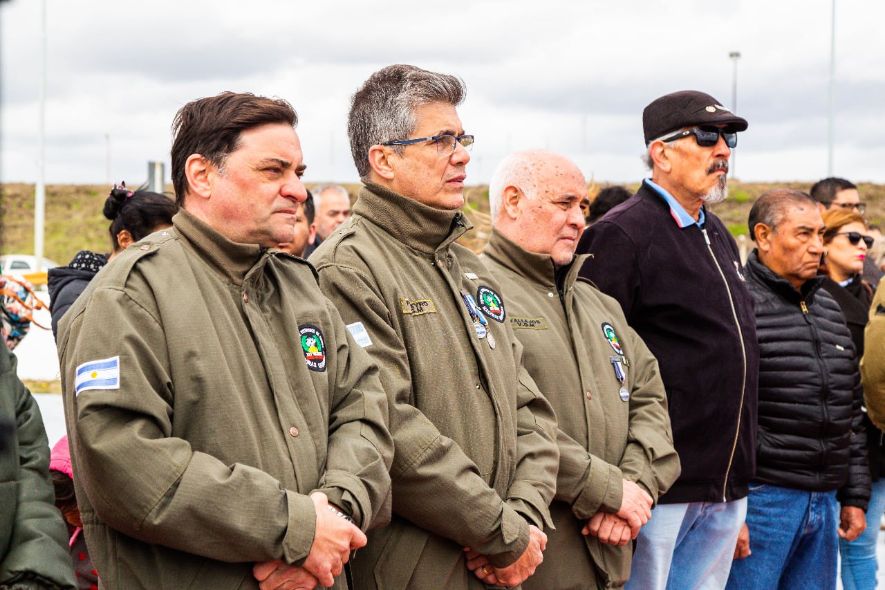 Melella encabezó en Río Grande el acto por el Día de la Soberanía Nacional