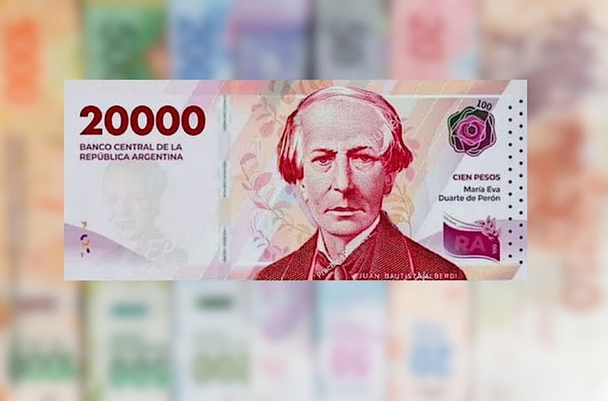 Llegan los billetes de $20.000 a la Argentina: cómo reconocer uno falso en 5 pasos